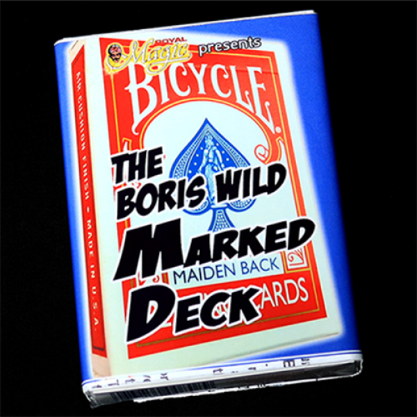 Boris Wild Marked Deck - dorso rosso - mazzo segna...