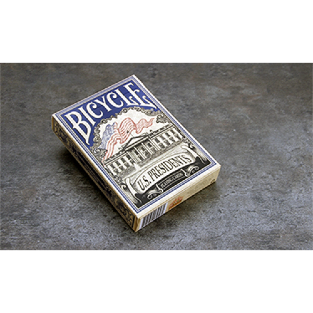 Mazzo di carte Bicycle U.S. Presidents (Blue Collector Edition) by Collectable Playing Cards