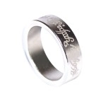 Anello PK - Argentato - Letters - Diametro 18 mm - PK Ring