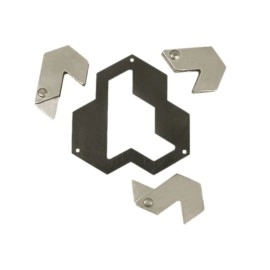 Huzzle Cast Hexagon by Hanayama - Rompicapo 