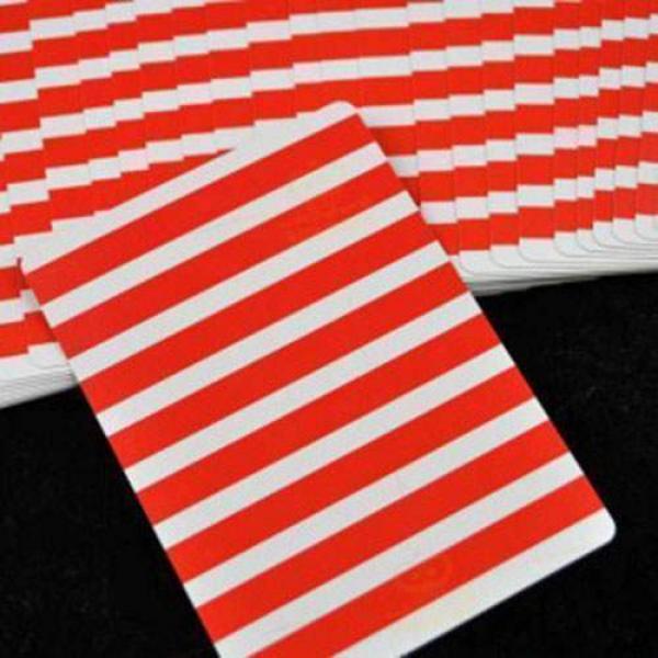Carte per Manipolazione e Ventagli - Fanning Cards Black Back (Rosso - Bianco)