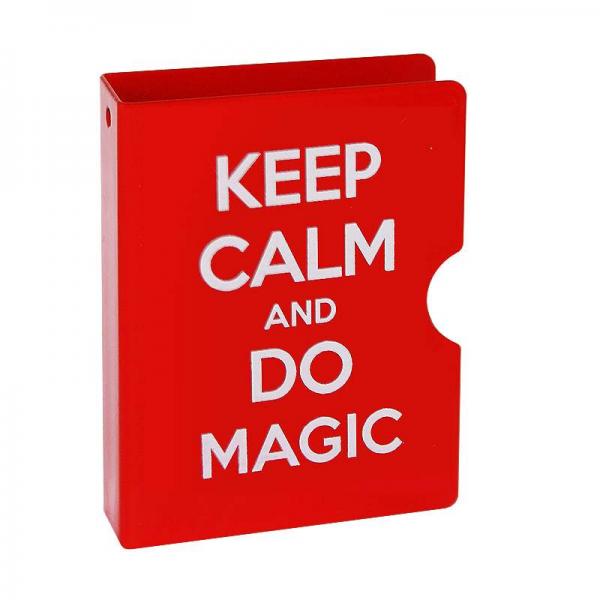 Card Guard - Keep Calm and do Magic - Rosso
