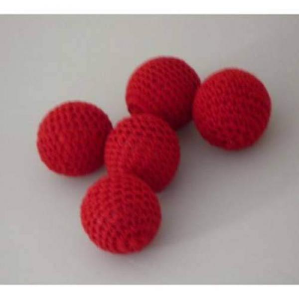 Crochet Ball - Pallina per Chop Cup - Rosso - 2.5 cm