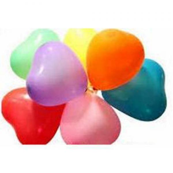Palloncini a forma di Cuore in Lattice 30 cm - 100 pezzi - Multicolore