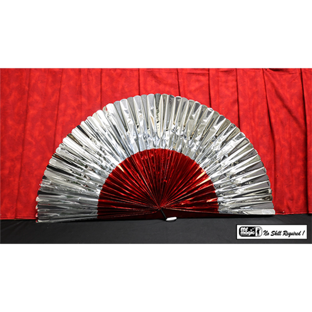 Production Fan Rolex 2.5 cm x 46 cm (Red and White) by Mr. Magic 