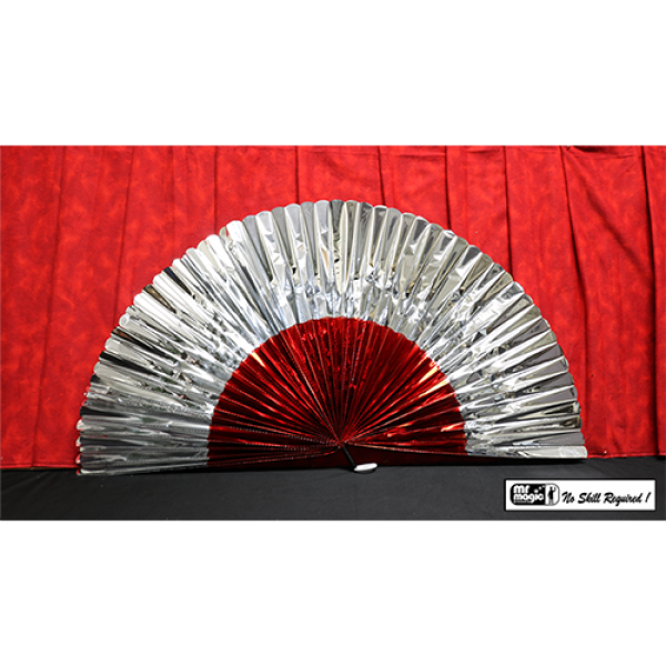 Production Fan Rolex 2.5 cm x 46 cm (Red and White) by Mr. Magic 