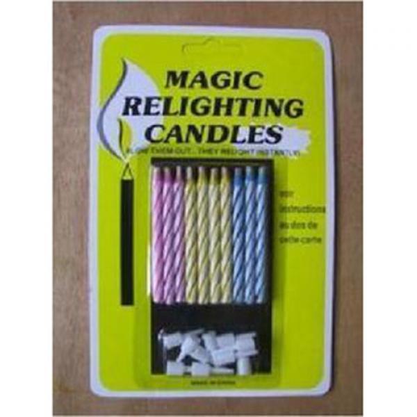 Magic Relight Candles (1 pacco da 10)