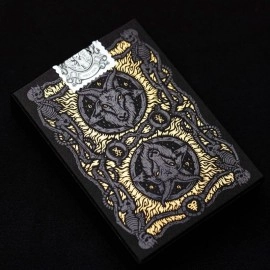 Mazzo di carte The 666 Playing Cards - Dark Reserve Foiled Edition by Riffle Shuffle