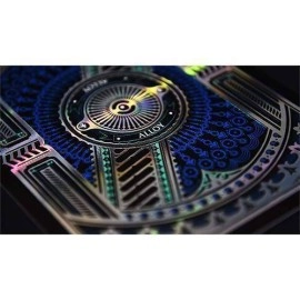 Mazzo di carte Alloy Cobalt Playing Cards (Blue) by Gambler's Warehouse