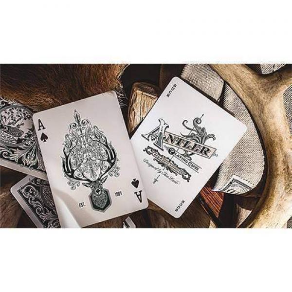 Mazzo di carte Antler Playing Cards (Maroon) by Dan and Dave  