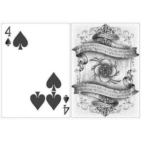 Mazzo di carte Arcane Gaff deck (White) by Ellusionist
