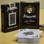 Mazzo di Carte Aristocrat - Black Playing Cards