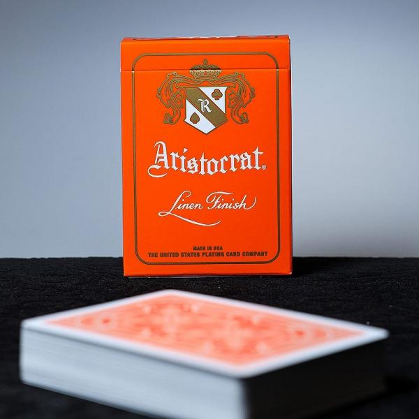 Mazzo di carte Aristocrat Orange Edition Playing C...