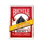 Mazzo di carte Bicycle 100% plastica - dorso rosso