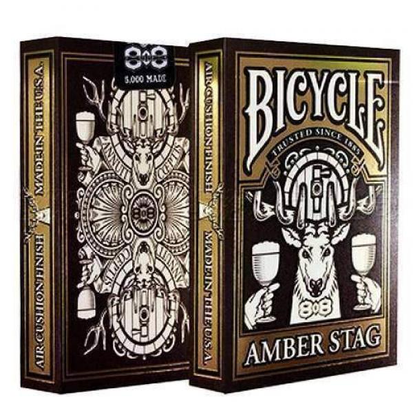 Mazzo di carte Bicycle - Amber Stag