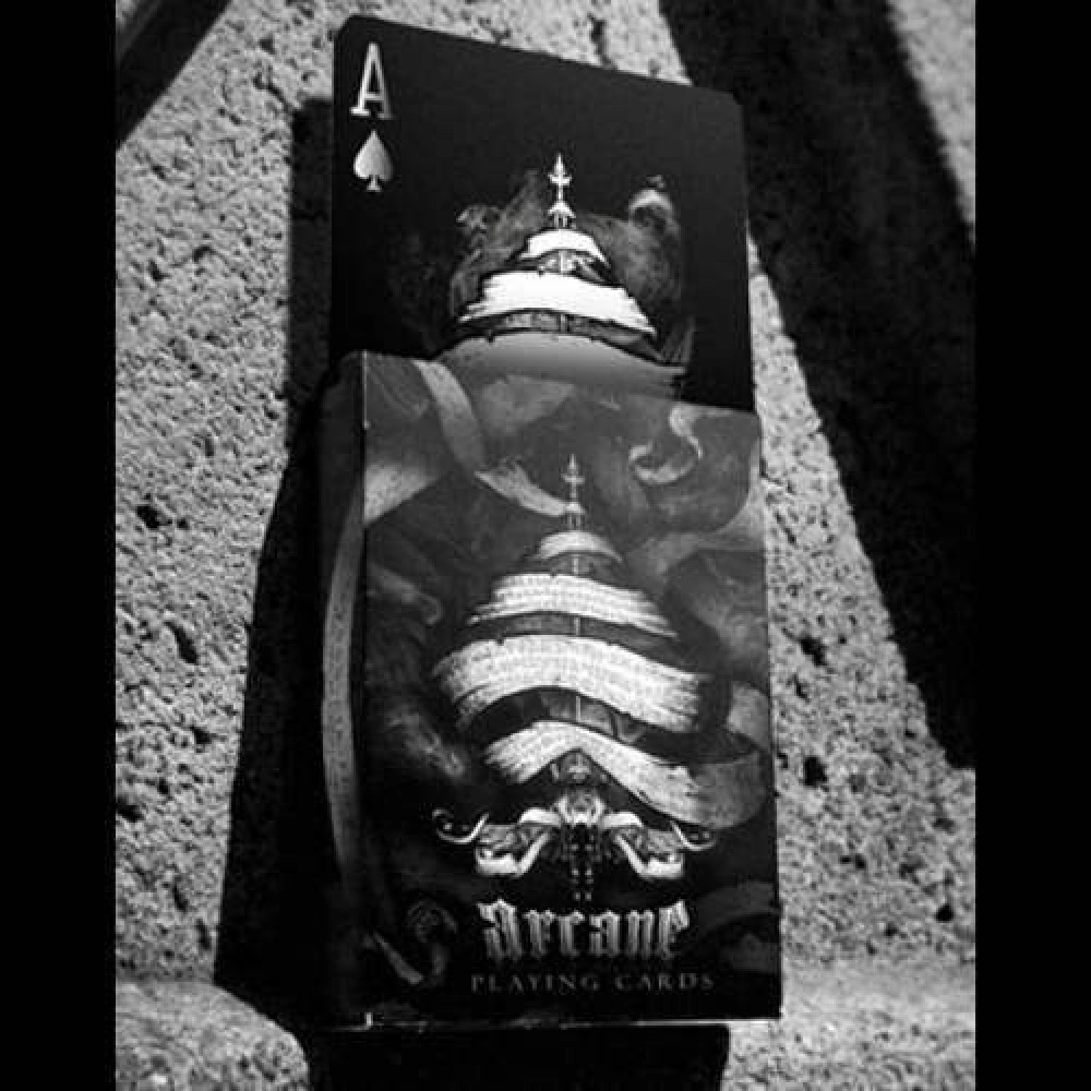 Mazzo di carte Bicycle Arcane Black - Rising card Deck by Ellusionist