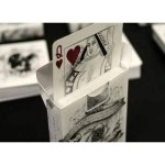 Mazzo di carte Bicycle Arcane White - Rising Card Deck by Ellusionist