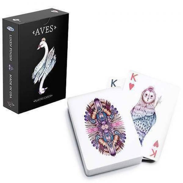 Mazzo di carte Bicycle - Aves V2 - black box