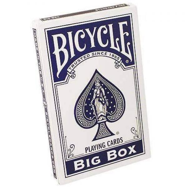 Mazzo di carte Jumbo Bicycle Big Box - dorso blu