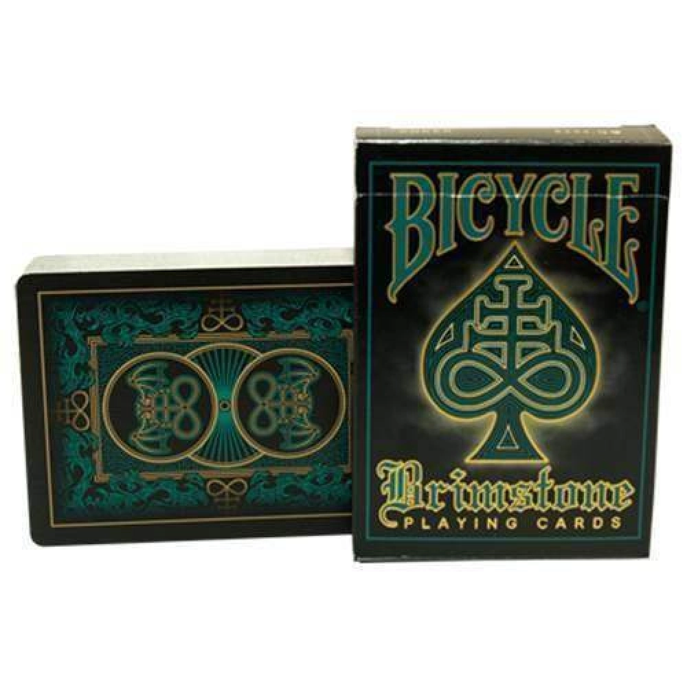 Mazzo di carte Bicycle Brimstone Deck (Aqua) by Gambler's Warehouse