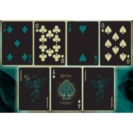 Mazzo di carte Bicycle Brimstone Deck (Aqua) by Gambler's Warehouse
