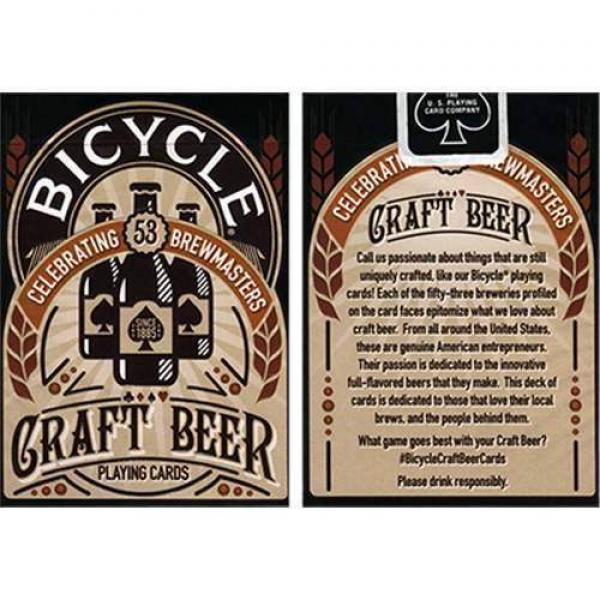 Mazzo di carte Bicycle Craft Beer Deck by US Playi...