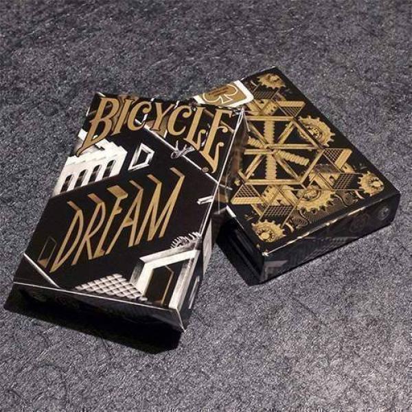 Mazzo di carte Bicycle - Dream - Black Gold Editio...