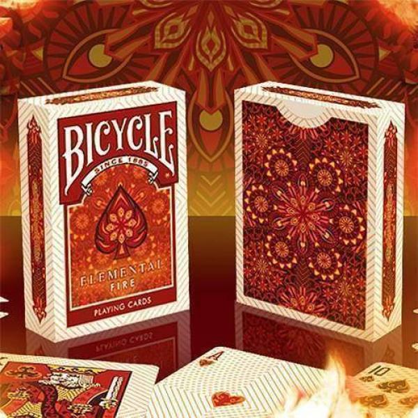 Mazzo di carte Bicycle - Elemental - Fire