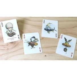 Mazzo di carte Bicycle Flying Machines Playing Cards by US Playing Card Co 