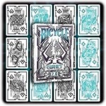 Mazzo di carte Bicycle - Grid 2.0 - Green