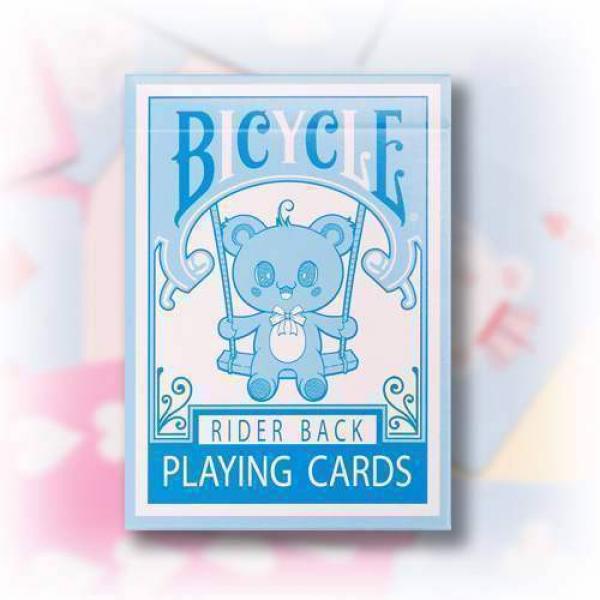 Mazzo di carte Bicycle - Lovely Bear - Light Blue	