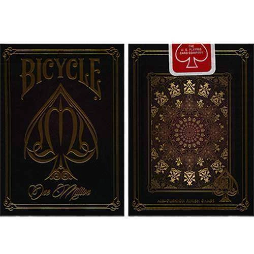 Bicycle One Million Deck (Red) by Elite Playing Cards