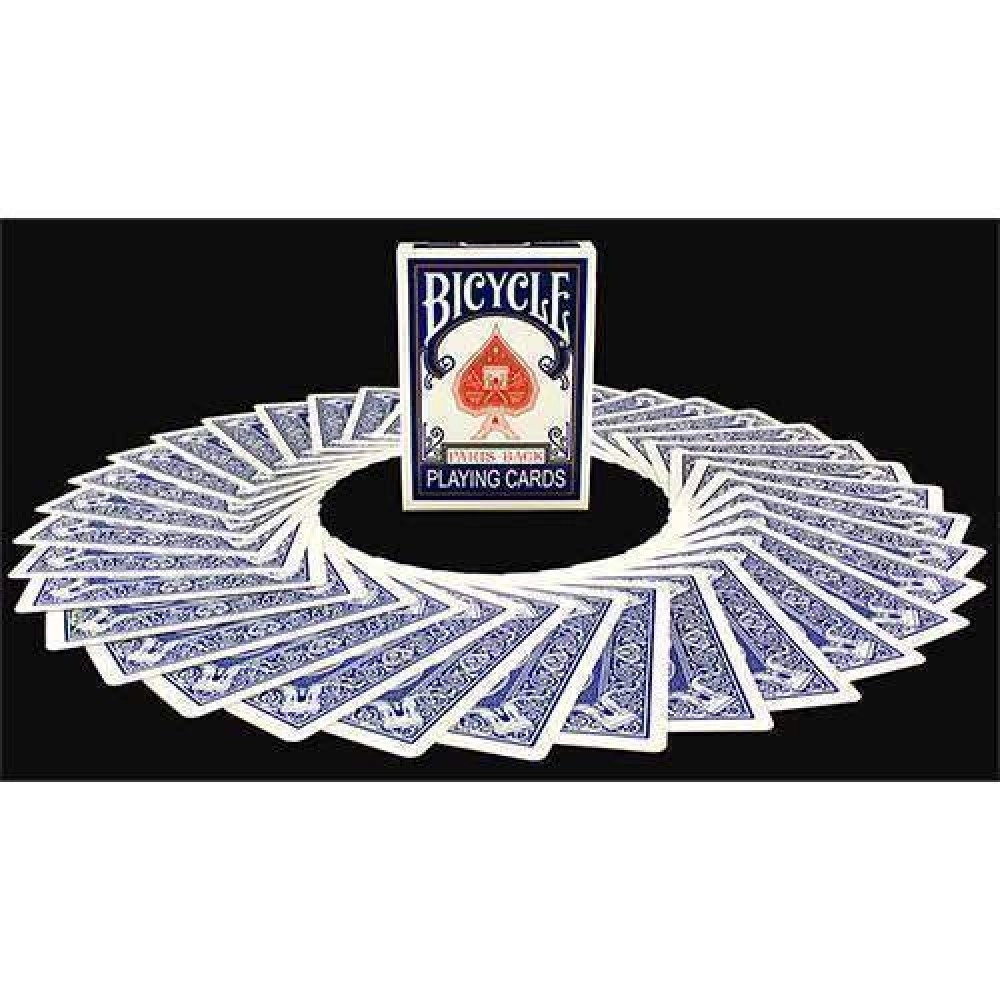 Mazzo di carte Bicycle Paris Back Limited Edition Blue Playing Cards