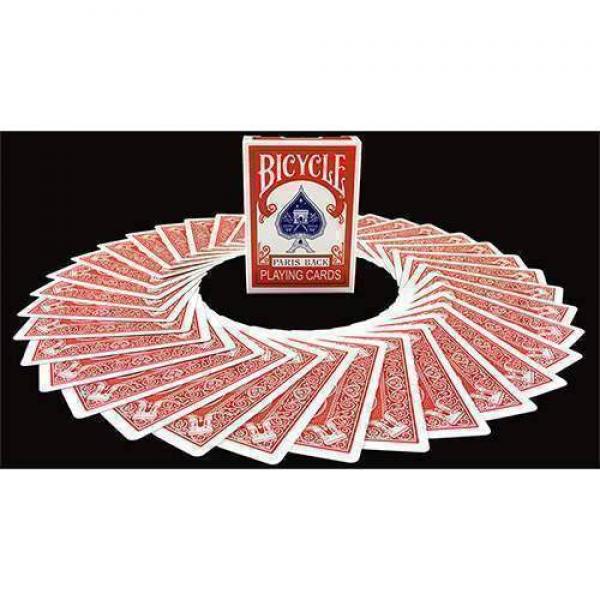 Mazzo di carte Bicycle Paris Back Limited Edition Red Playing Cards