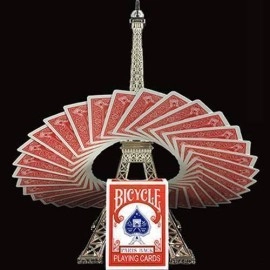 Mazzo di carte Bicycle Paris Back Limited Edition Red Playing Cards