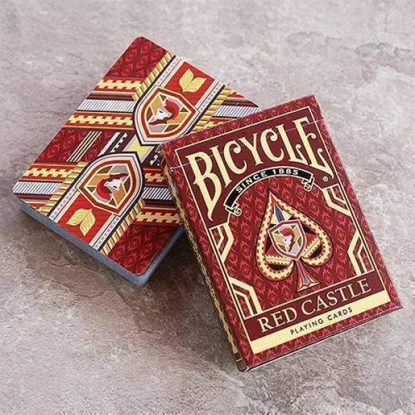 Mazzo di carte Bicycle - Red Castle