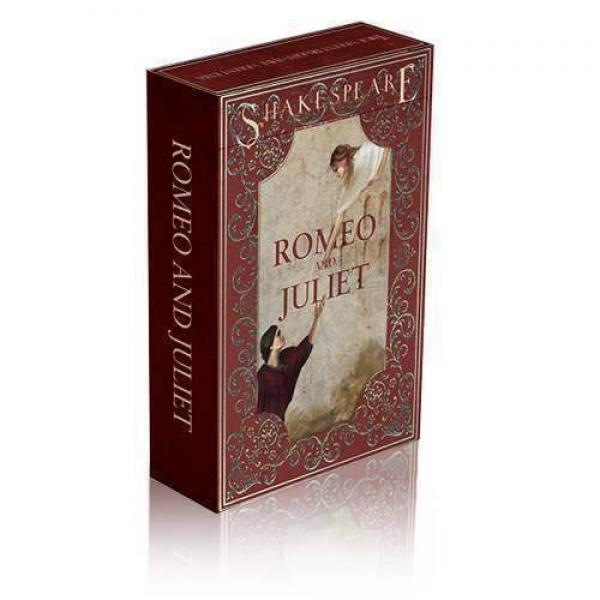 Mazzo di carte Montague vs Capulet Playing Card - Romeo and Juliet by LUX Playing Cards - Box marrone