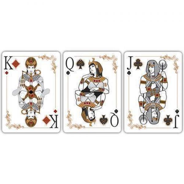Mazzo di carte Bicycle Scarab (Red) Playing Cards by Crooked Kings