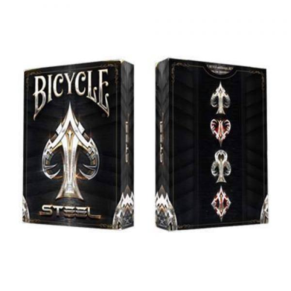 Mazzo di carte Bicycle Steel Playing Cards Deck by Gambler's Warehouse