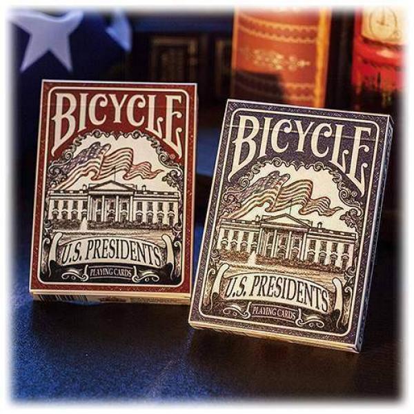 Mazzo di carte Bicycle U.S. Presidents - Repubblican Red