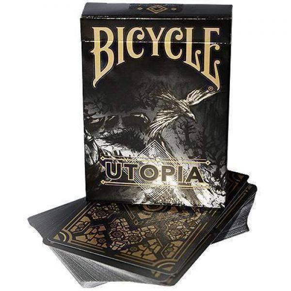 Mazzo di carte Bicycle Utopia - Black