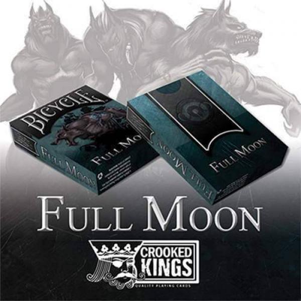 Mazzo di carte Bicycle Werewolf Full Moon Playing Cards (Standard Edition)