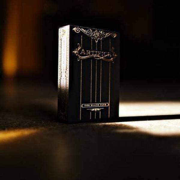 Mazzo di carte Black Club Artifice Deck by Ellusionist - Gold