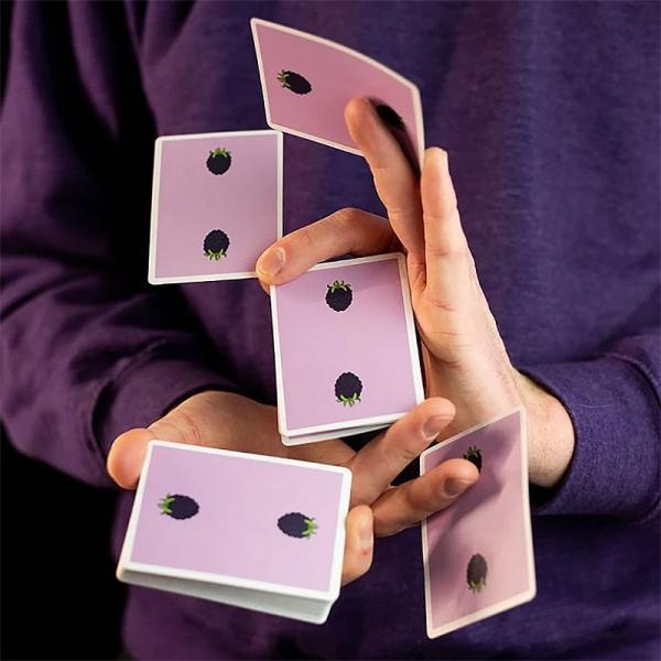 Mazzo di carte Blackberry Snackers Playing Cards by Riffle Shuffle