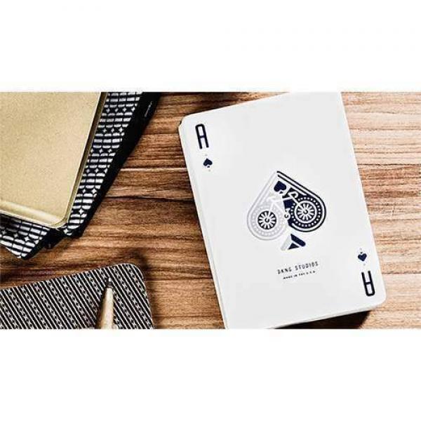 Mazzo di carte DKNG Blue Wheel Playing Cards by Art of Play