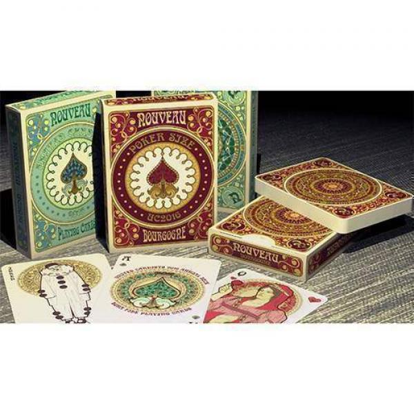 Mazzo di carte Bourgogne Playing Cards - United Cardists 2016 Annual Deck