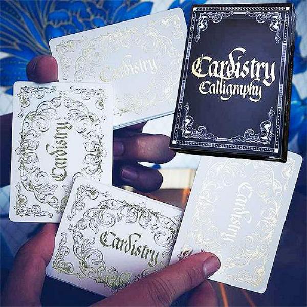 Mazzo di Carte Cardistry Calligraphy - Golden