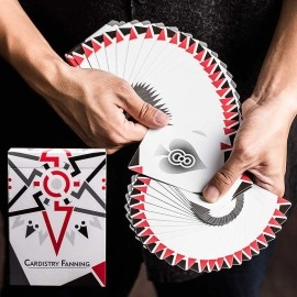 Mazzo di Carte Cardistry Fanning Playing Cards - White Edition