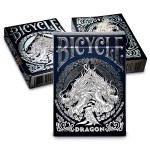 Mazzo di carte Bicycle Dragon Playing Cards (Blue)