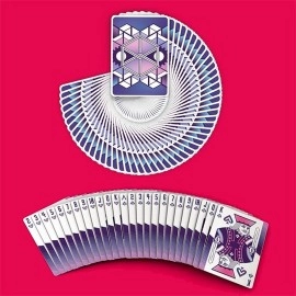 Mazzo di carte Bicycle - Dreamers Playing Cards - Purple